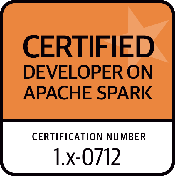 Certified Developer on Apache Spark